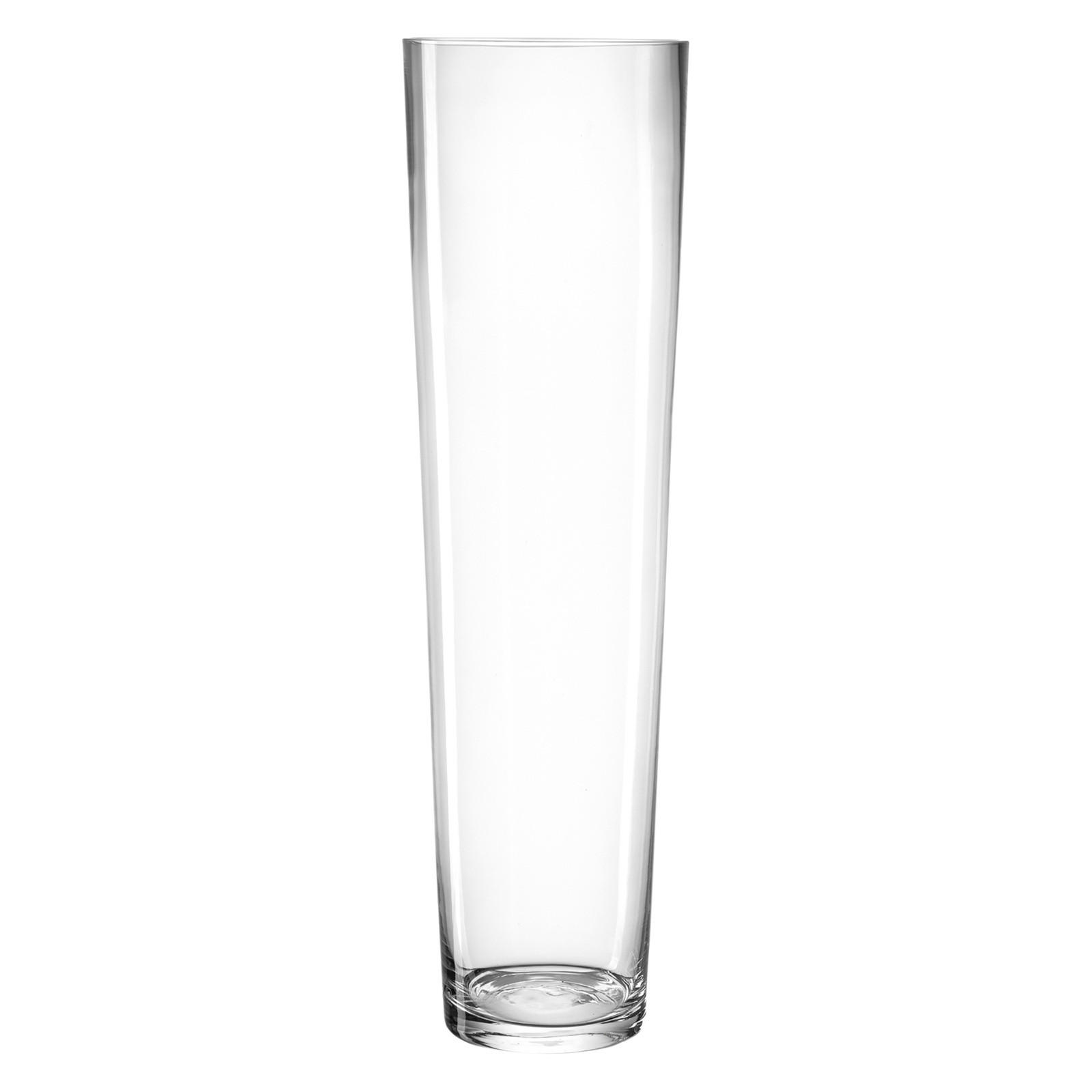 BODENVASE konisch transparent ↕ 70 cm - Transparent, Glas (70cm) - Leonardo Living