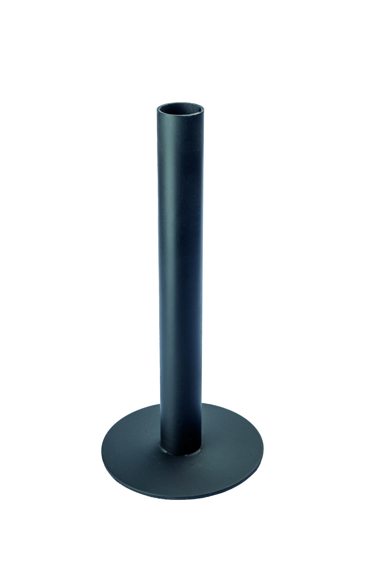 KERZENLEUCHTER Matt-Schwarz Höhe 160 mm für Stabkerzen Ø 20 mm - Schwarz, Paraffin (10/16/16cm) - Frieda