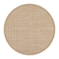 OUTDOOR-TEPPICH 791 Braun Wetterfest 200 cm Rund - Braun, Textil (200/200cm) - carpet city