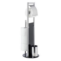 TOILETTENPAPIERHALTER 3in1 Ravina 20/20/70 cm - Silberfarben, Metall (20/70/20cm) - Wenko