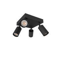 STRAHLER - Schwarz, Metall (30/30/15cm) - Lumicom