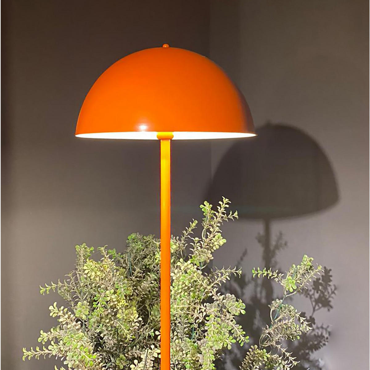 STEHLEUCHTE Gelora 170 Cm - Orange, Metall (37/37/170cm) - Bamyum
