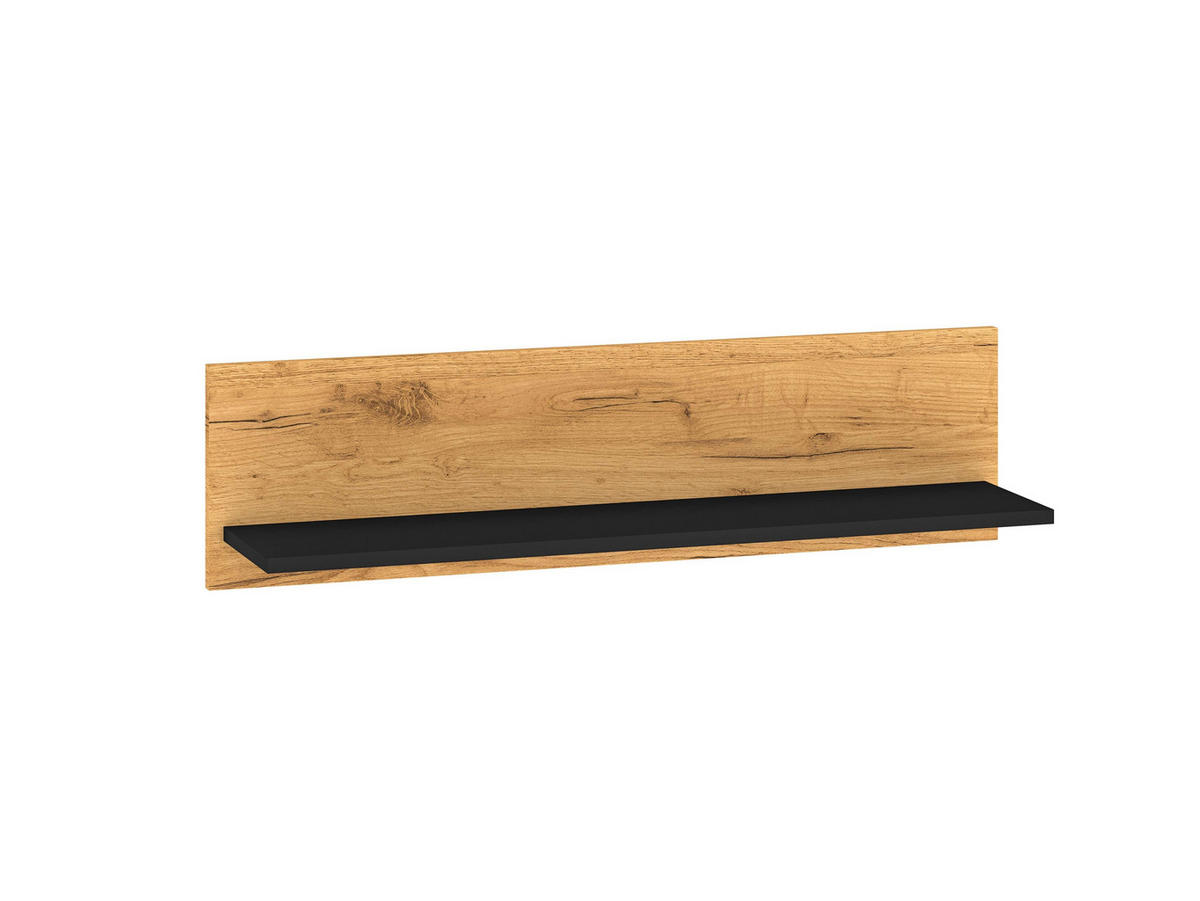 SCHLAFZIMMER Set 7-tlg. Colt – Eichefarben - Eichefarben, Holzwerkstoff (120/190/55cm) - hi-markt