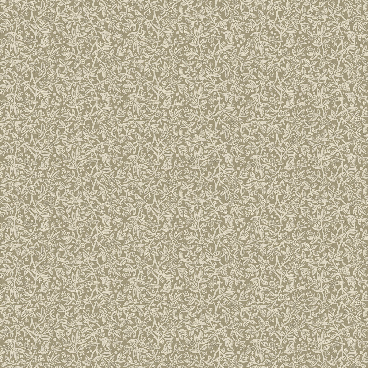 VLIESTAPETE Eichenblätter 1000x52cm - Braun, Papier/Kunststoff (52/1000cm) - LAURA ASHLEY