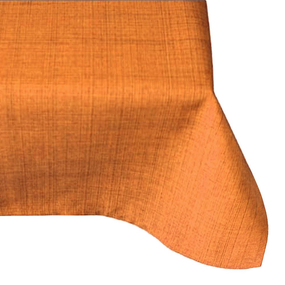 TISCHDECKE Outdoor 130x160 cm Rost Orange - Rostfarben, Textil (130/160cm) - TiborTex