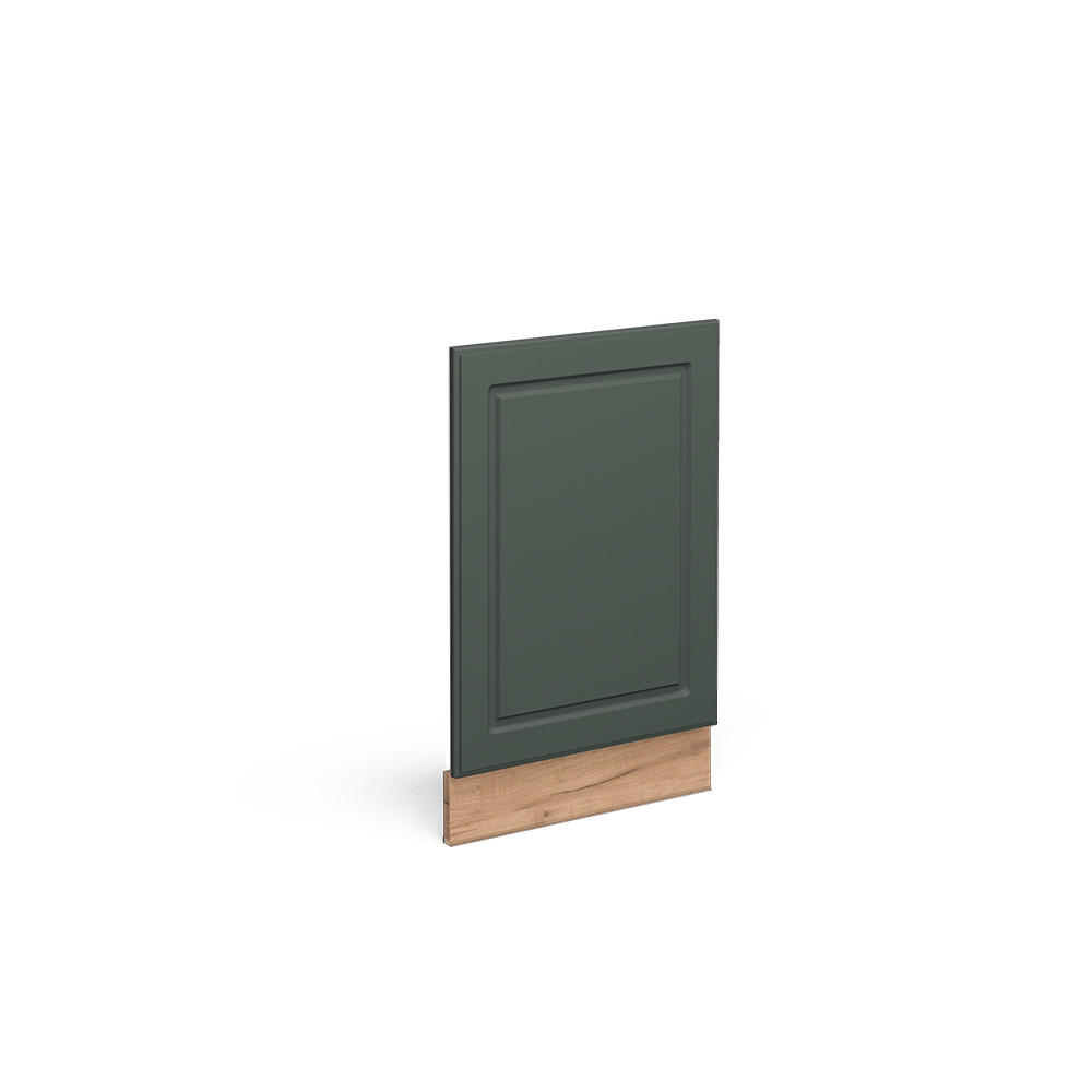 FRONTBLENDE Fame-Line Grün-Gold Landhaus 45 cm ohne AP - Eiche Wotan/Grün, Holzwerkstoff (45/67.4/1.6cm) - Vicco