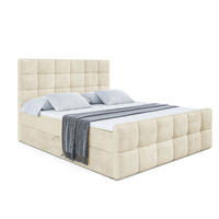 BOXBETT BRUGO-Z - 140 x 200 - H4 - Beige - Beige, Holzwerkstoff (140/200cm) - ALTDECOR