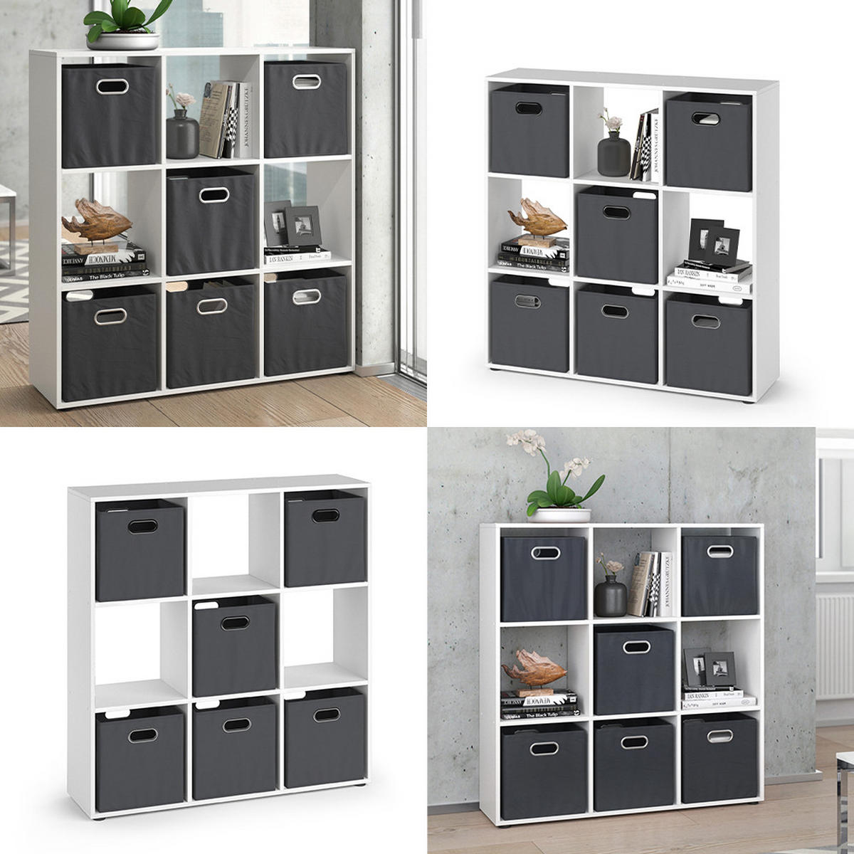 Weiß, Holzwerkstoff (104/108/29cm) - Vicco