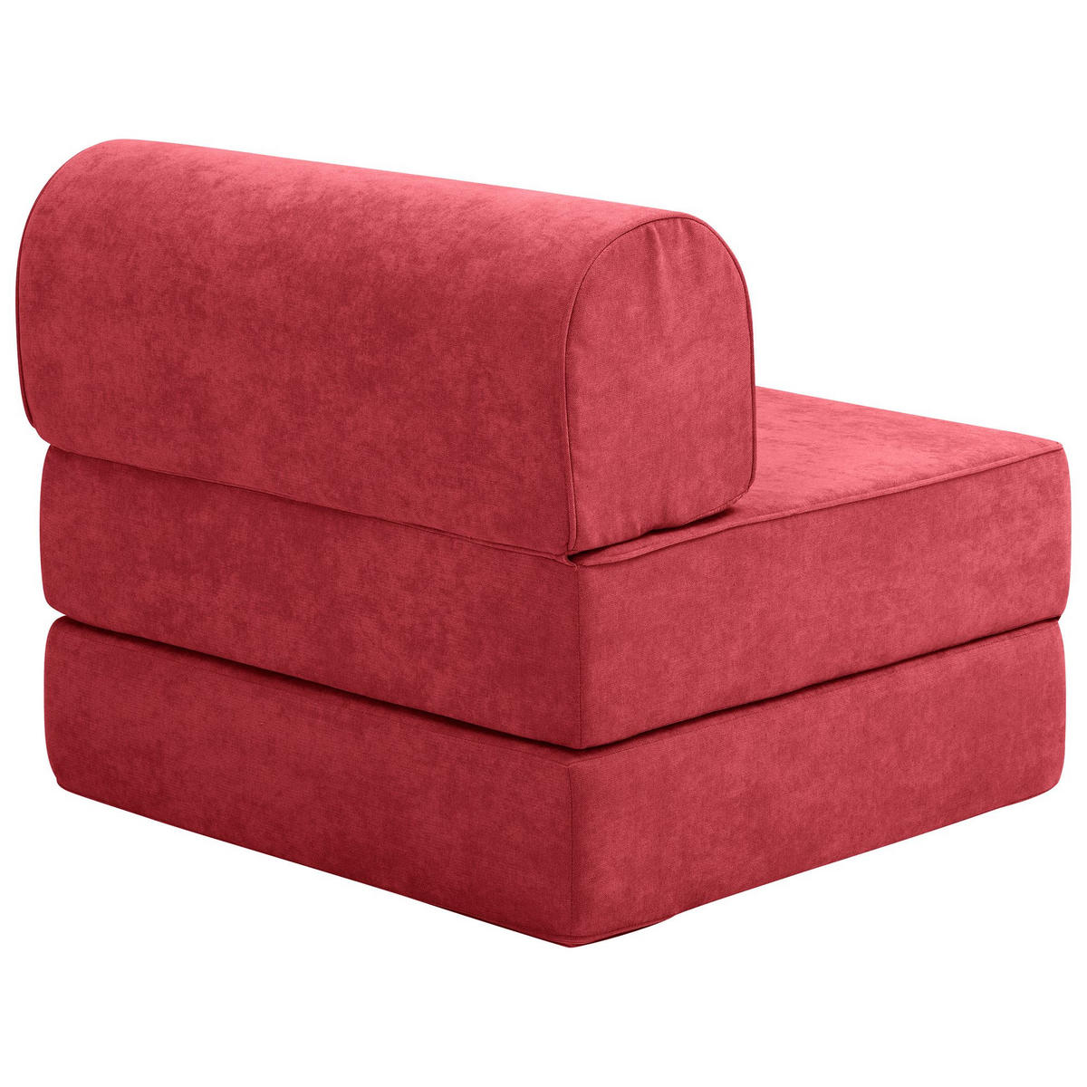 FALTSESSEL Katusha Flachgewebe rot - Rot, Kunststoff (80/71/80cm) - 58aufmkessel