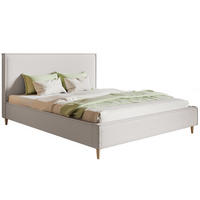 BETTGESTELL Milch Catch Me LUXO 8 Polster 180x200 cm - Ecru, Textil (180/200cm) - Sepro Meble