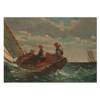 FOTOTAPETE 208x146 cm - Seeexpedition - Blau, Textil (208/146cm) - Wallfluent