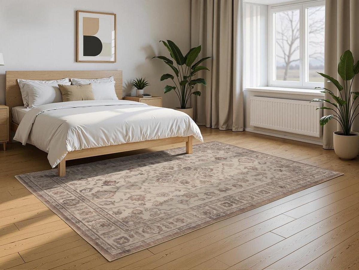 VINTAGE-TEPPICH Mastic Beige/Terra 200x290 cm - Multicolor, Textil (200/290cm) - Vercai Rugs