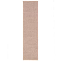 SISAL NATUR LÄUFER TEPPICH - Graphitfarben, Textil (100/300cm) - Snapstyle