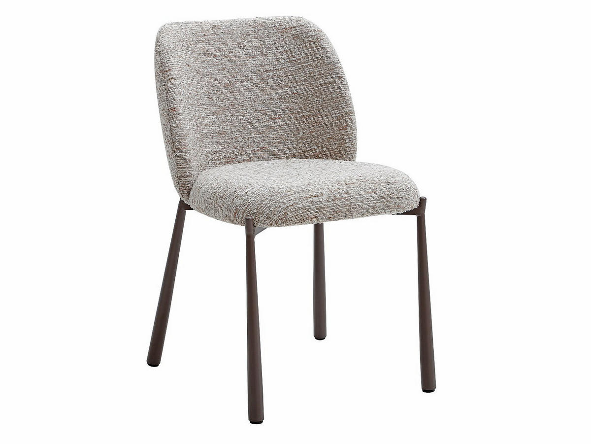 STUHL - 47 cm x 57.5 cm - stoff - beige Jizak - Beige, Textil (47/79/57.5cm) - Vente-Unique