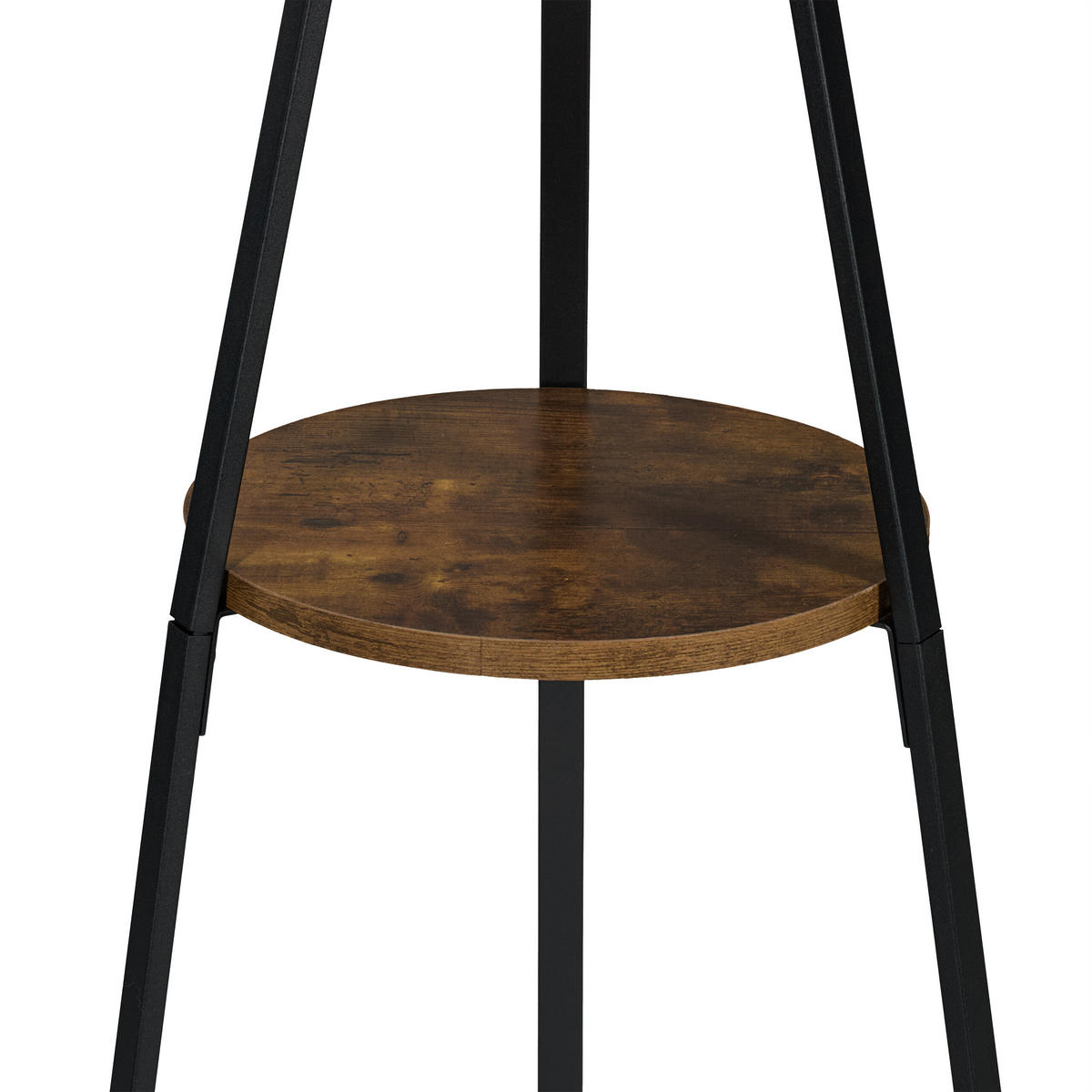 GARDEROBENSTÄNDER - Schwarz, Holzwerkstoff/Metall (41/182/38cm) - Relaxdays