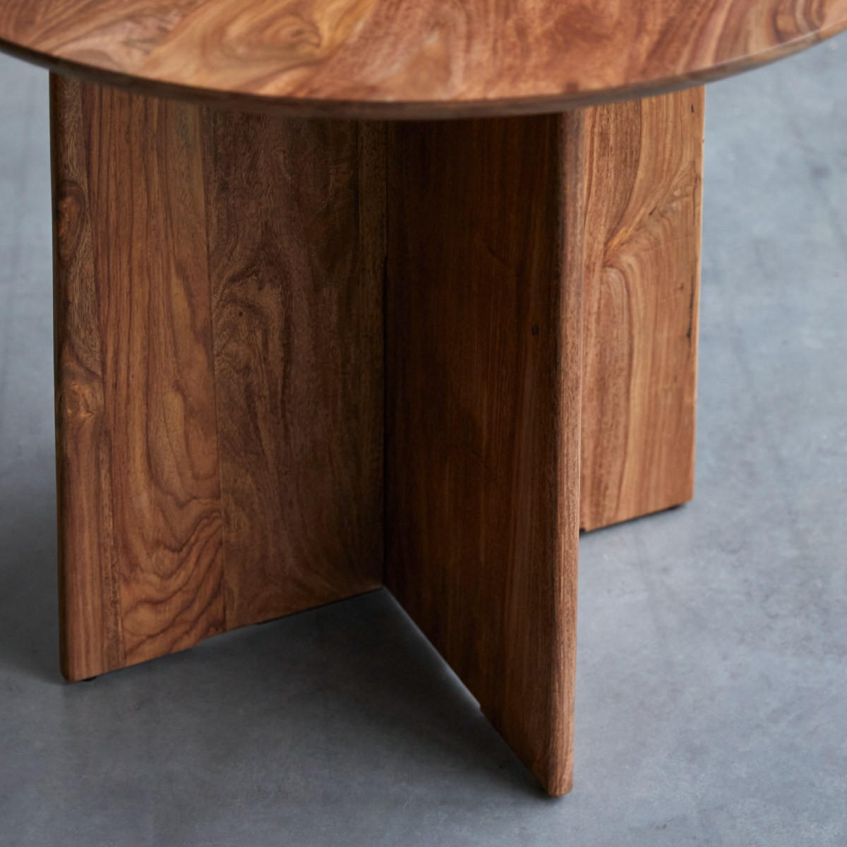 TISCH Anja Braun aus Palisander - Braun, Holz (91/91/76cm) - Tikamoon