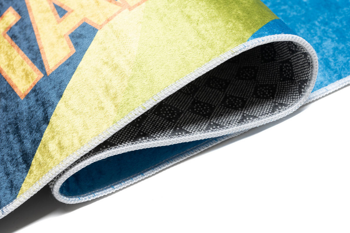 TEPPICH EMMA Dunkelblau 140/200 cm - Dunkelblau, Kunststoff (140/200cm) - Tapiso