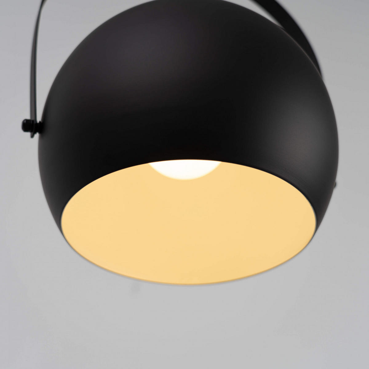 HÄNGELEUCHTE Tassino, Schwarz und weiß, 30cm - Weiß, Metall (30/25/30cm) - KOSILUM