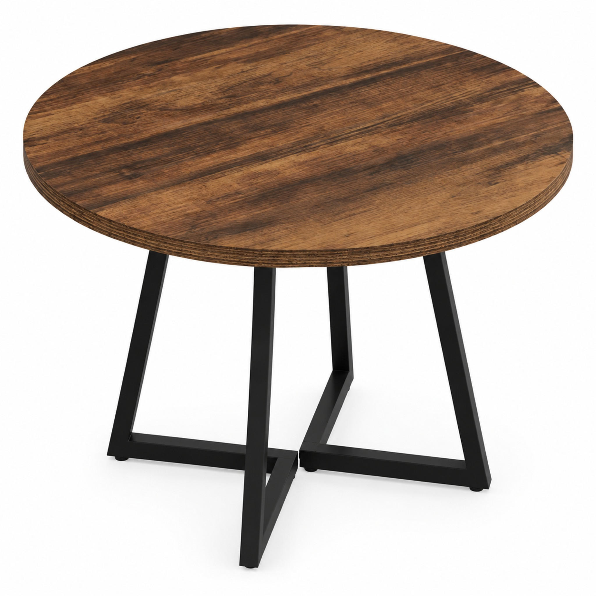 Mivray Esstisch Braun 80x75x80 cm