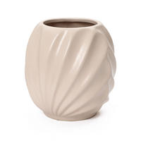 KERAMIK-BLUMENTOPF hellrosa, Ø 31 × H 32 cm - Rosa, Keramik (31.8cm) - Hometopia