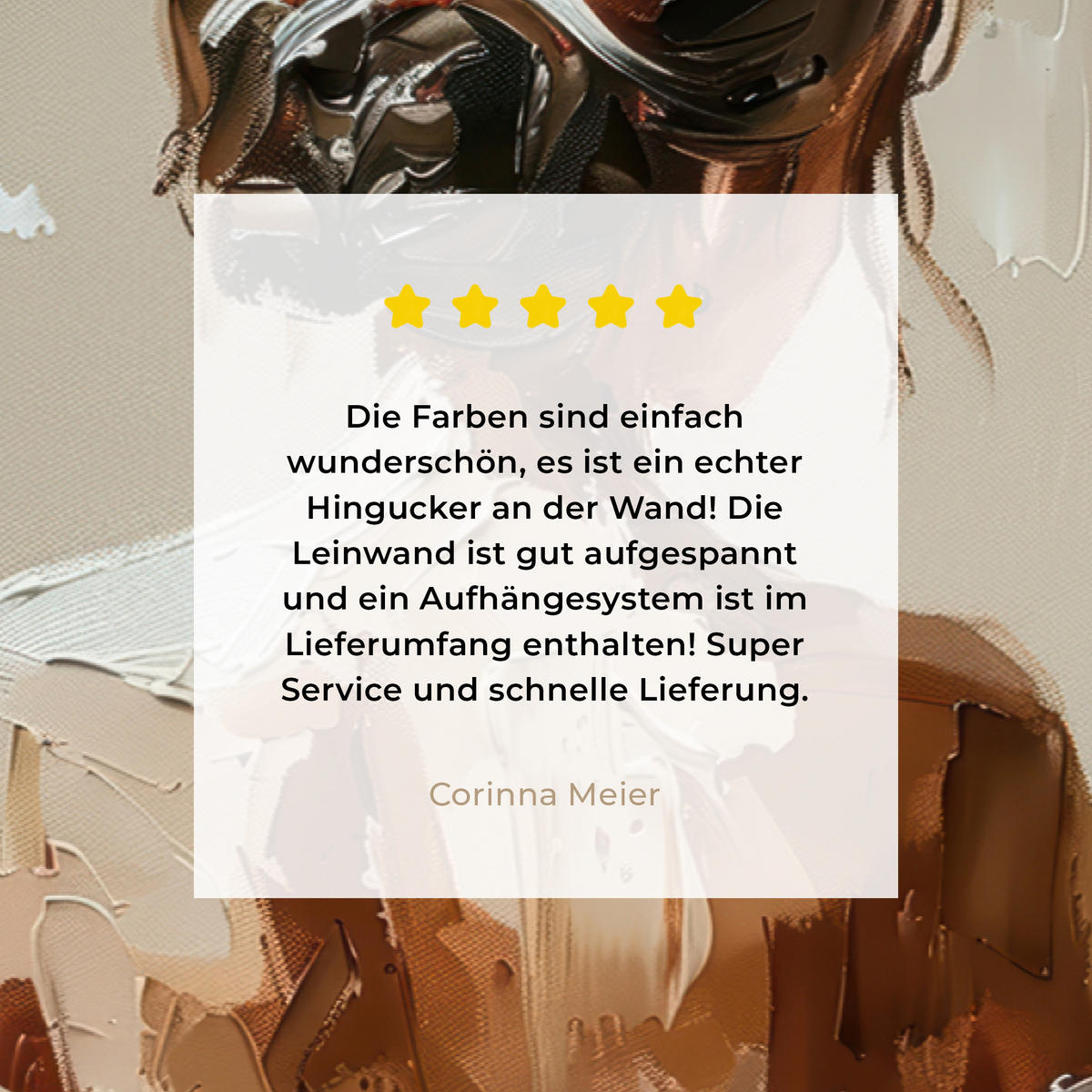 LEINWANDBILD - Frau - Farbe - Abstrakt - Beige - Modern - 90x60 - Deko Wohnzimmer - Sandfarben, Textil (90/60cm) - MuchoWow