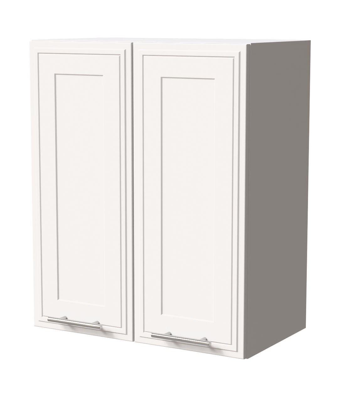 HÄNGESCHRANK Salo W3/60 Weiß / Weiß Matt 60 / 32,5 / 72cm - Weiß, Holz/Holzwerkstoff (60/72/32.5cm) - Feldmann-Wohnen