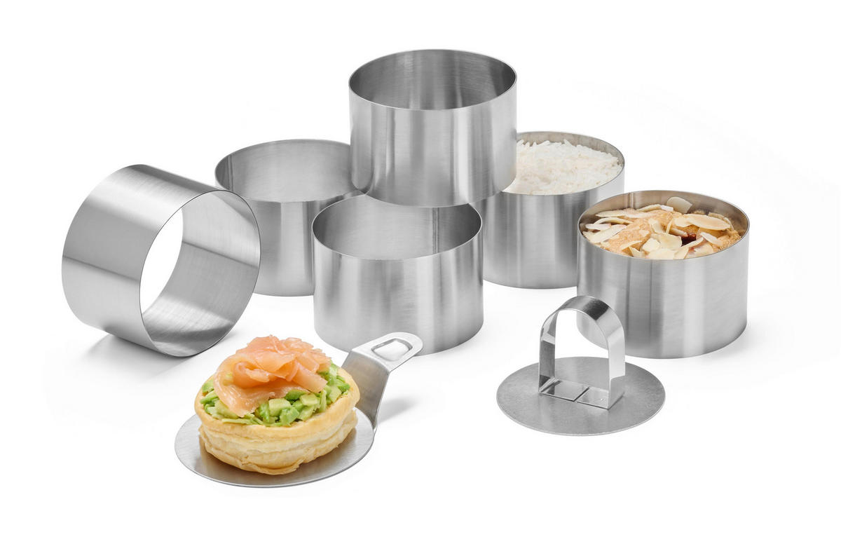 SPEISERING Michael Silberfarben, 8-teilig - Silberfarben, Metall (8/5/8cm) - Mömax