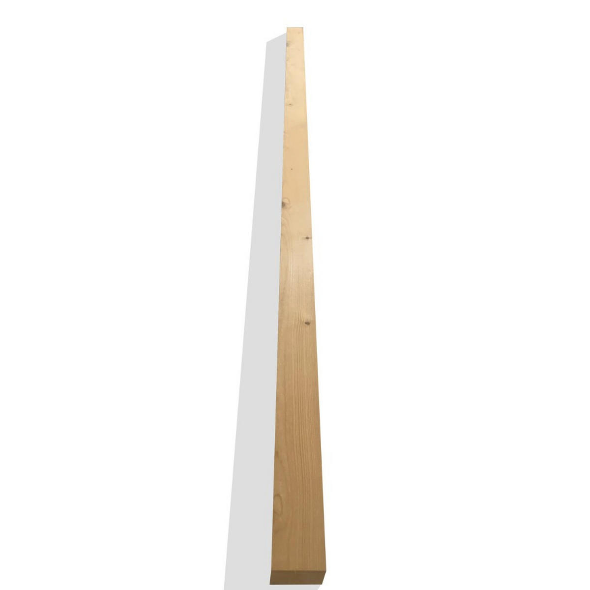 HOLZZAUN SOMA - 1x Pfosten - Braun, Holz (180/200cm) - Home Deluxe