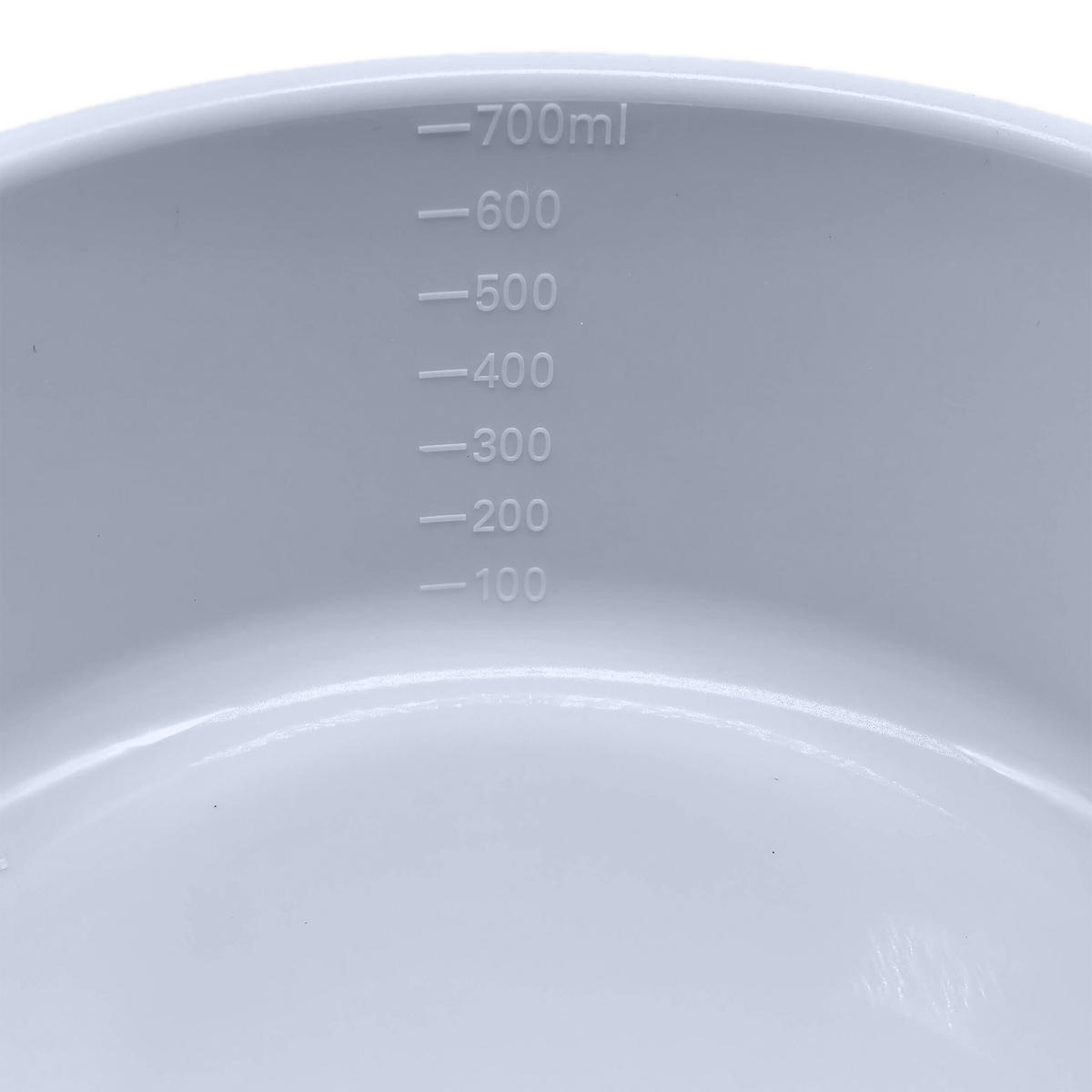 PIZZATEIGBOX Blau 4er-Set Silikon mit Deckel 6,5x14,5 cm - Blau, Kunststoff (14.5/6.5/14.5cm) - Relaxdays