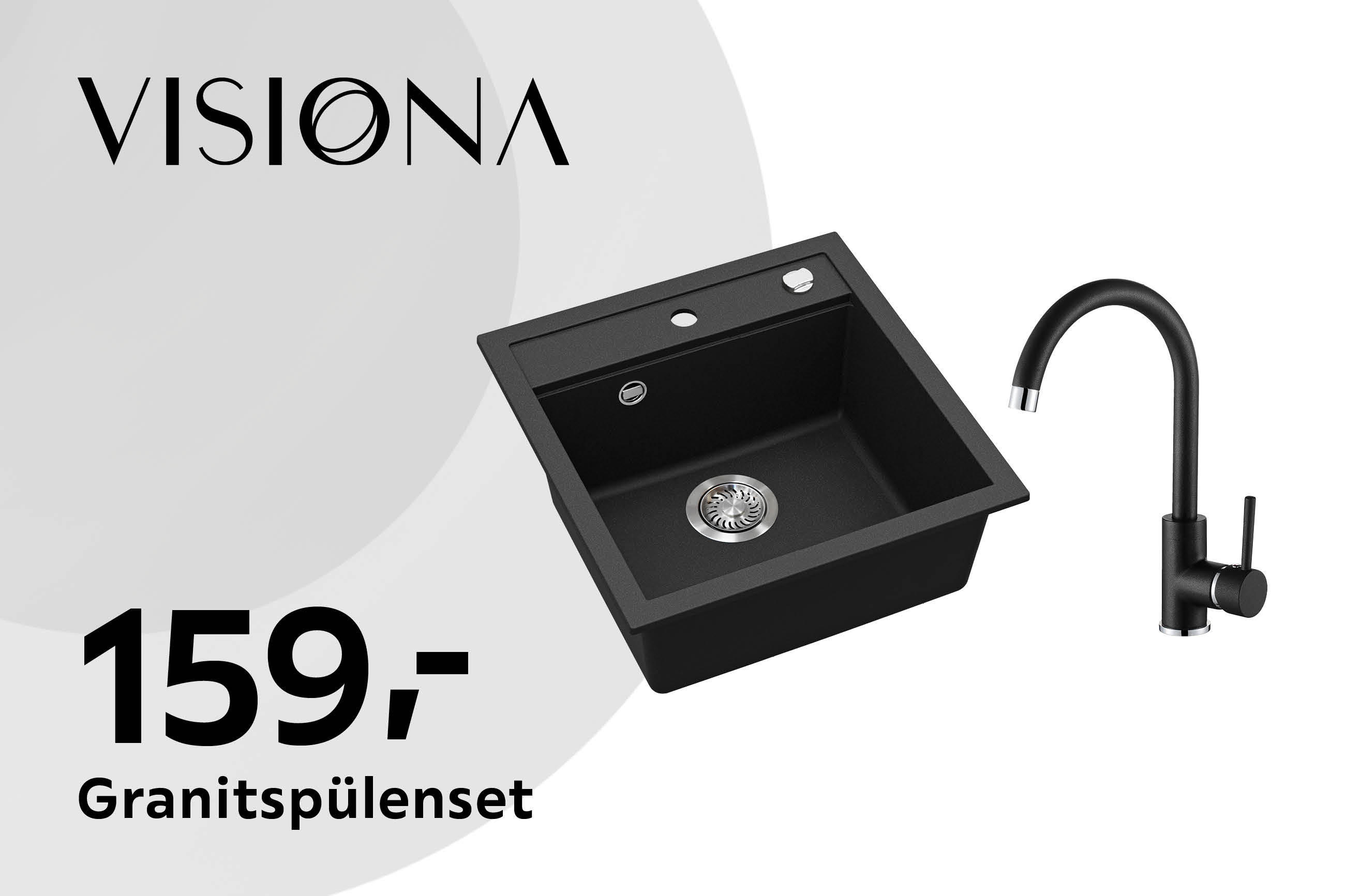 Granitspülenset von Visiona für 159€