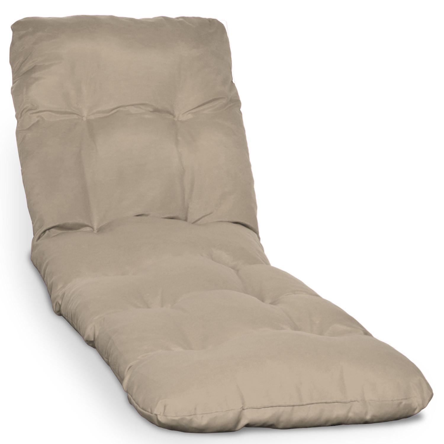 ROLLIEGENAUFLAGE Flair RL 190/60/8cm Natur - Naturfarben, Textil (60/8/190cm) - Beautissu 