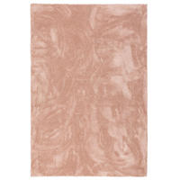 LUXUS HOCHFLOR SHAGGY TEPPICH VELVET - Altrosa, Textil (160/240cm) - Snapstyle