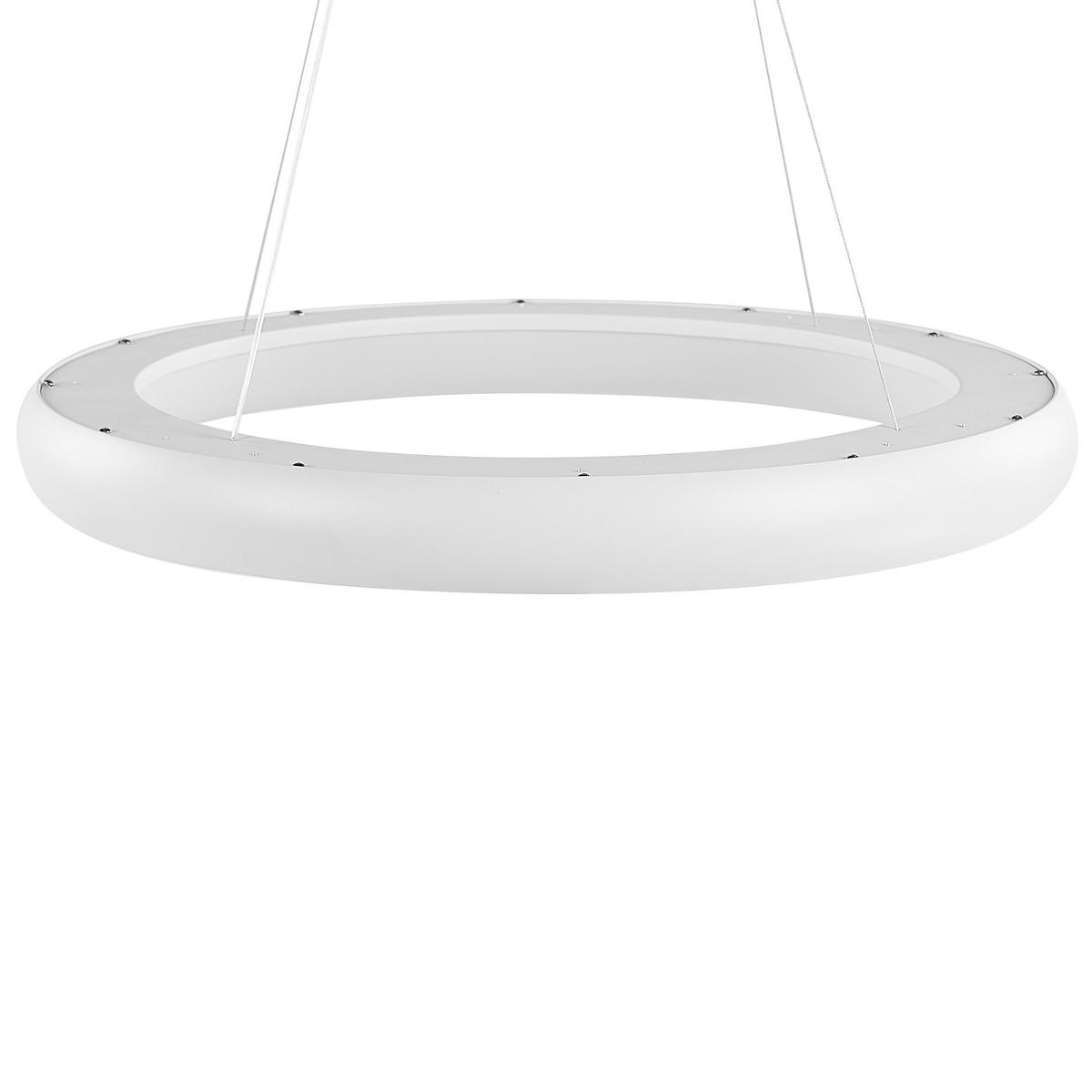 HÄNGELEUCHTE Bago 60/60/150 cm - Weiß, Metall (60/60/150cm) - Beliani