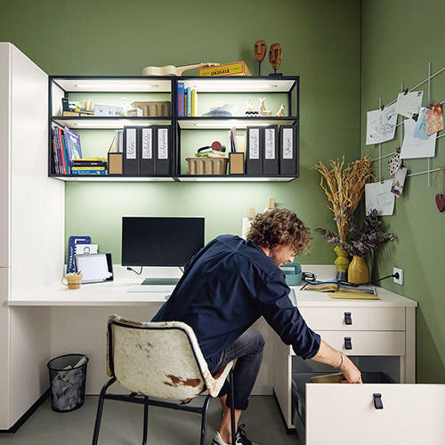 Tervezhető otthon látványkép - iroda