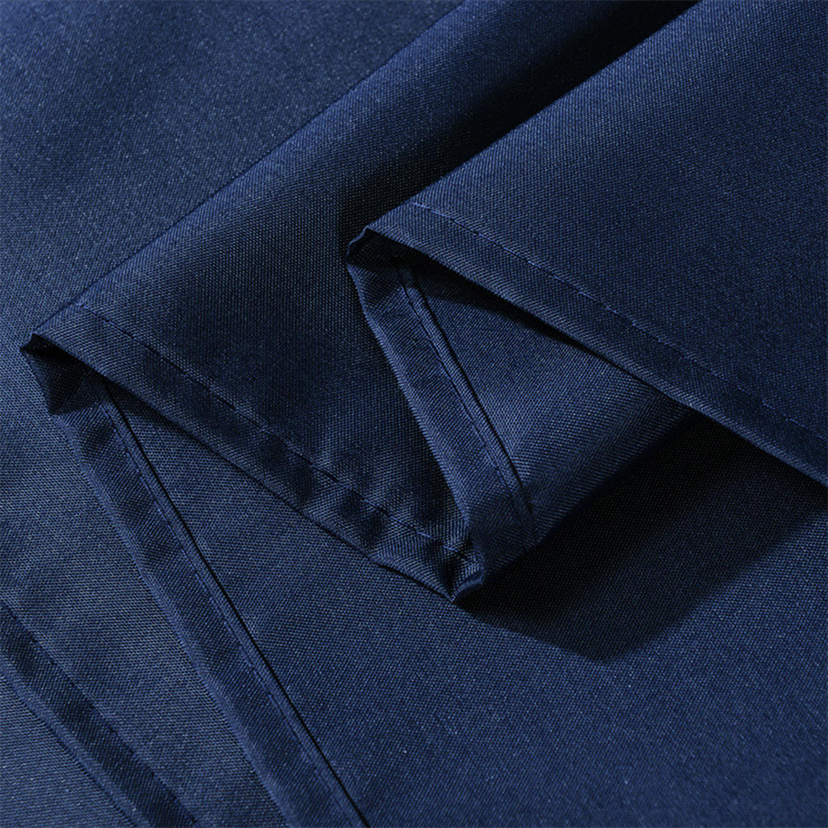 DUSCHVORHANG Dunkelblau wasserdicht schimmelresistent waschbar - Blau, Textil (180/180cm) - MCBOSON