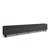 TV-SCHRANK Lowboard, schwarz, 320/35/57 cm - Schwarz, Holzwerkstoff (35/57/320cm) - Skraut Home