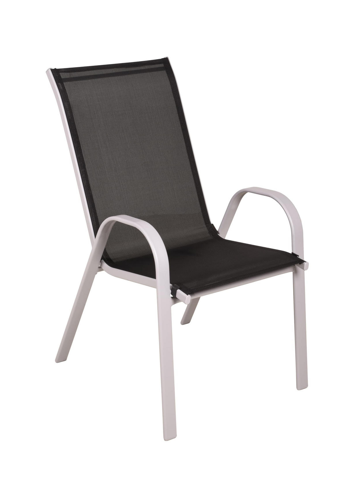 GARTENSTUHL 4er Set Sonja Stapelstuhl - Schwarz, Kunststoff (55/94/73cm) - DELUKE