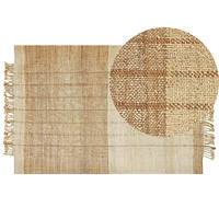 TEPPICH geflochten Karkin 300/200 cm - Beige, Naturmaterialien (200/300cm) - Beliani