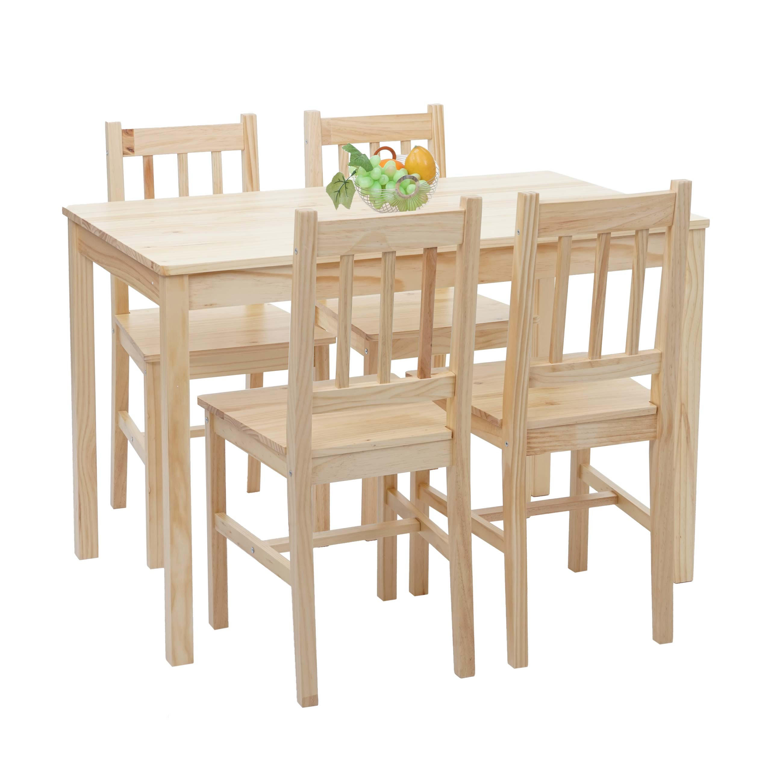 ESSZIMMER-SET Braun - Braun, Holz (108/86/64cm) - MCW