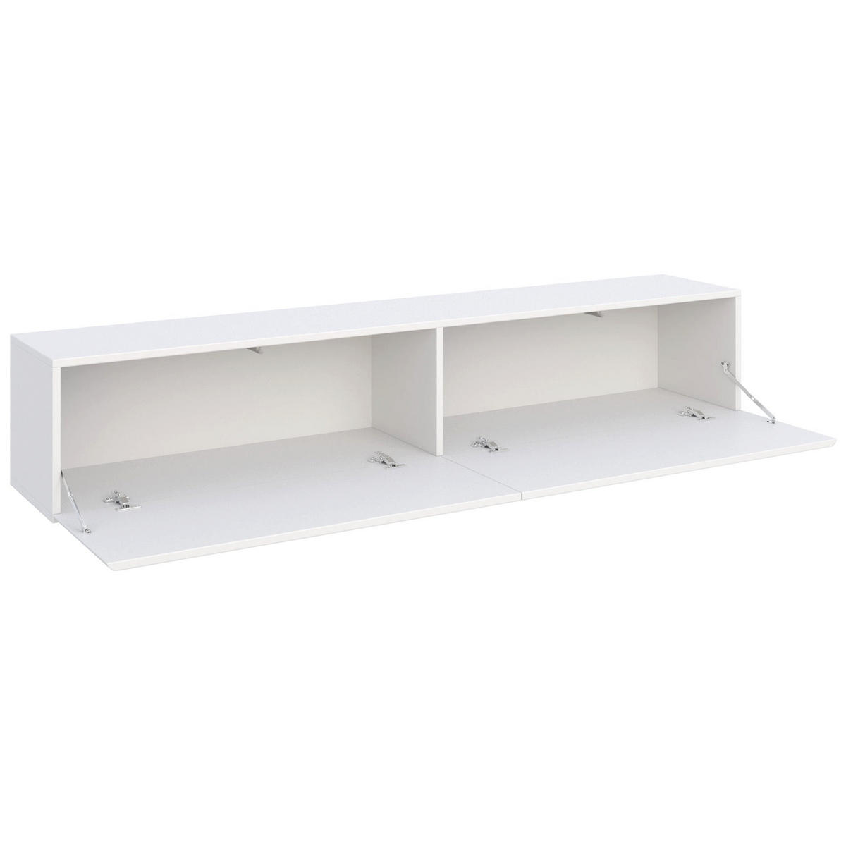 TV-STOLÍK Olio Biela 175 cm - biela, kompozitné drevo (175/28.4/31.6cm) - Selsey