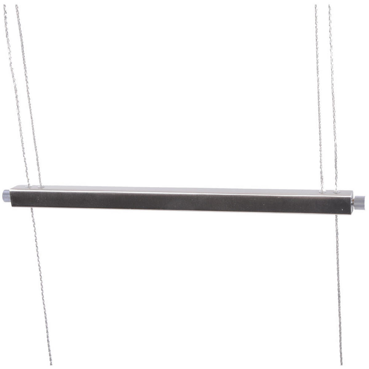 HÄNGELEUCHTE FARIO Edelstahl Weiß - Weiß, Glas (86/9.2/150cm)