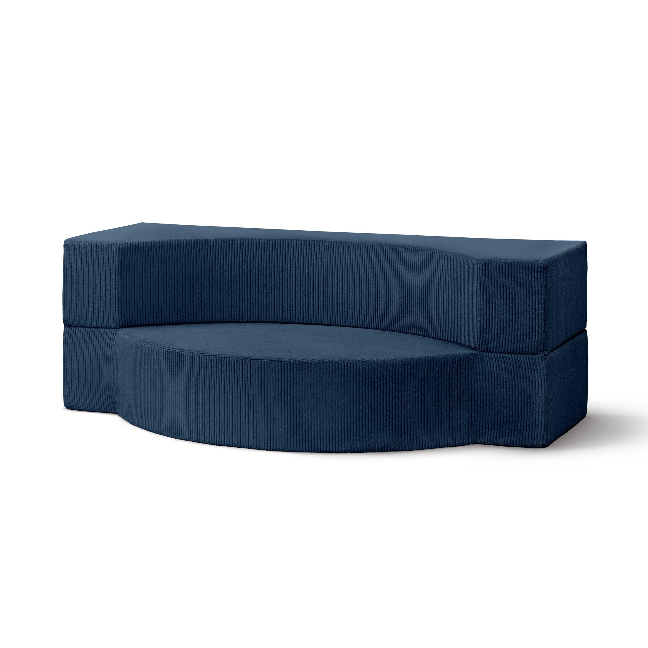 Pillovely Sofa Dunkelblau 200x70x100 cm