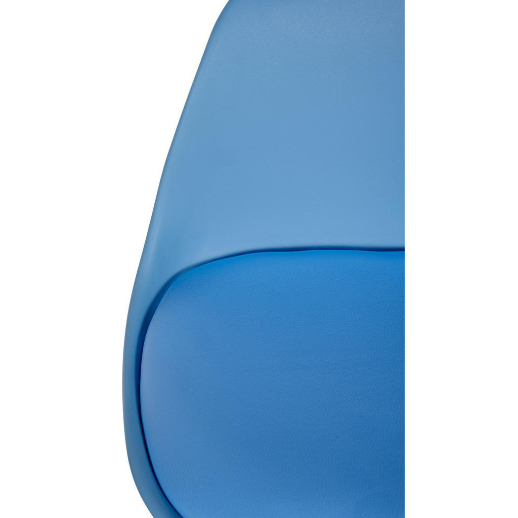 Thumbnail - Deluke Barhocker, Blau, Leder, 38x99x44 cm, Esszimmer, Barmöbel, Barhocker