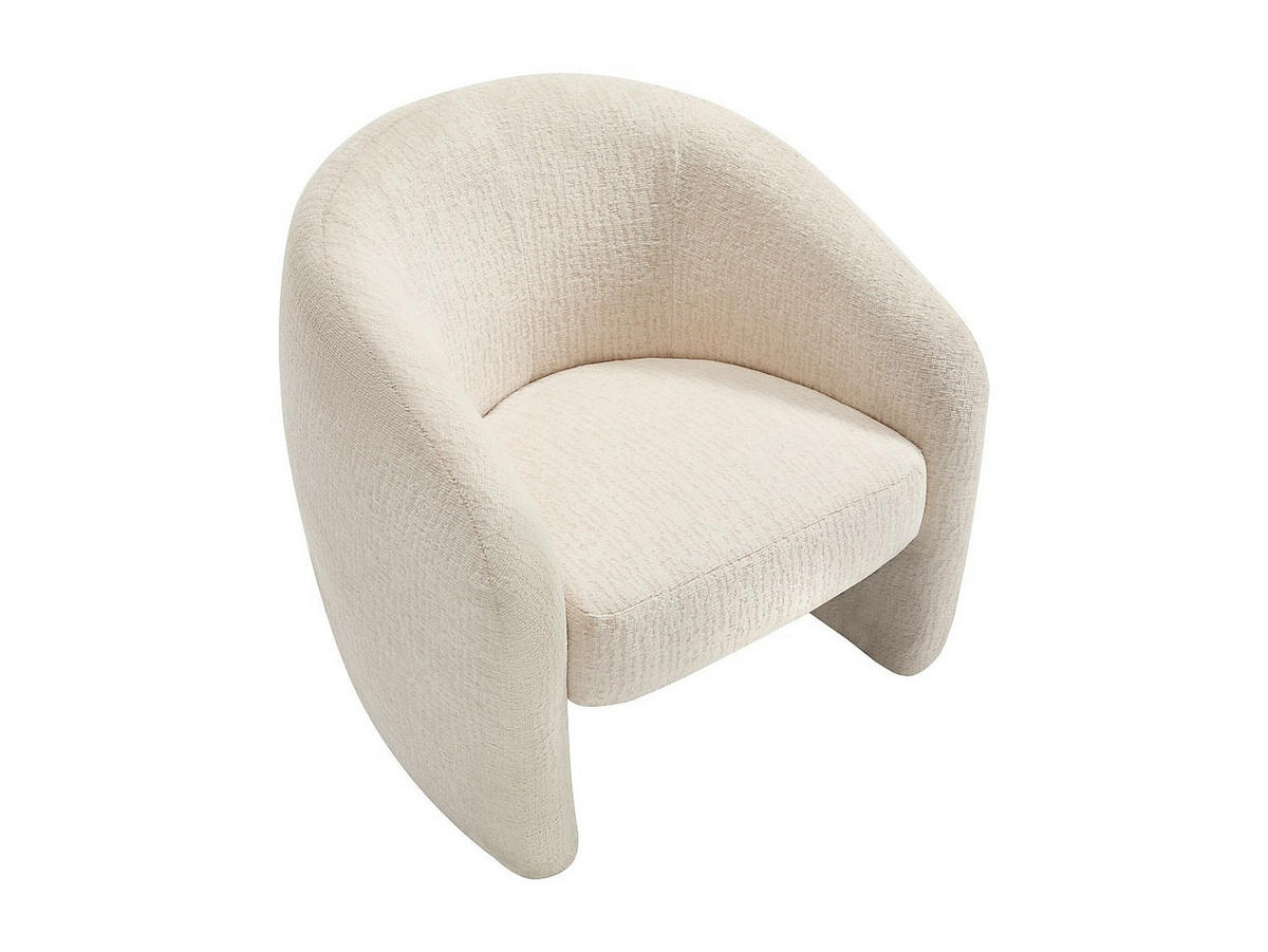 SESSEL mit gerader Rückenlehne - 1 Person - Stoff - Beige - - Beige, Textil (56/52/52cm) - Vente-Unique