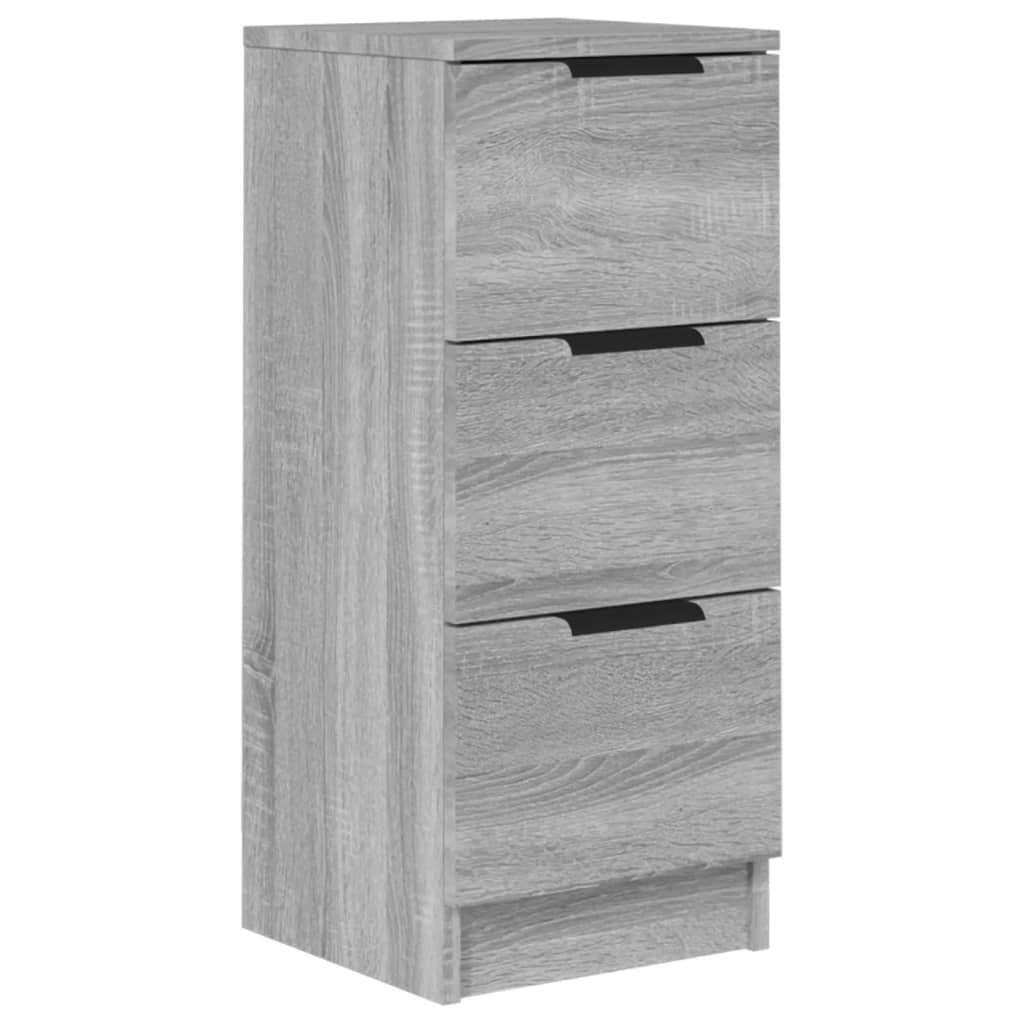 vidaXL Sideboard Silbereichen 30x70x30 cm