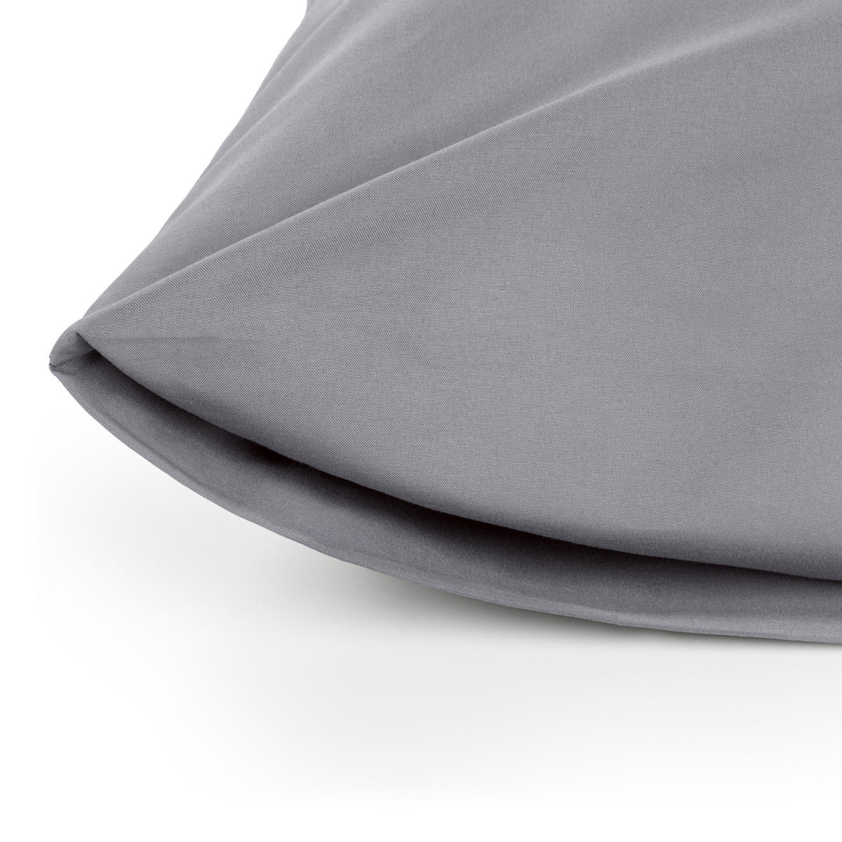 BETTLAKEN 3er Set - Spannbettlaken 180x200x30cm 2X Kissenbezug 50x80cm - Grau - Grau, Textil (180/200cm)