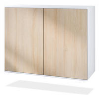 KOMMODE Skadu Eiche sägerau - Eiche San Remo, Holzwerkstoff (92.5/73.5/35cm) - Vladon