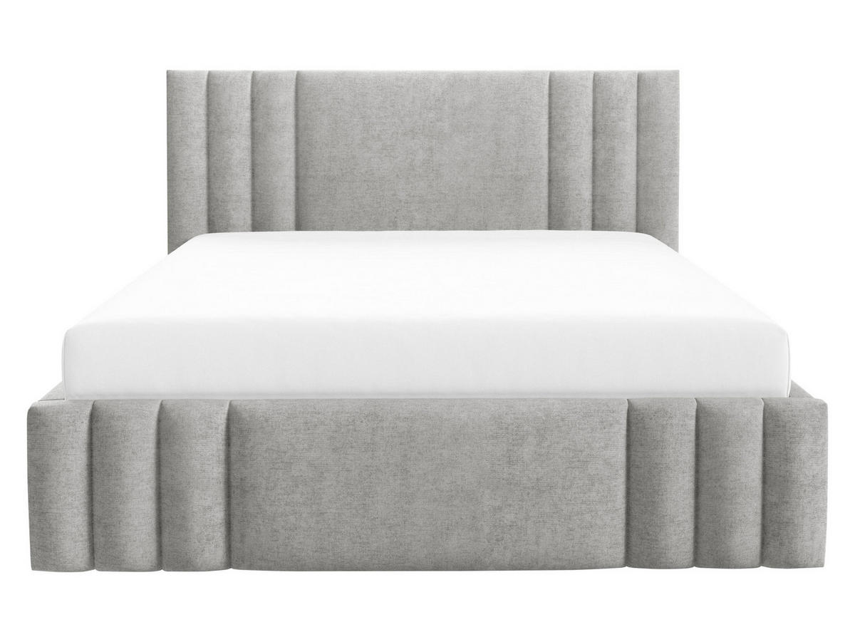 POLSTERBETT Ribo - Grau, Holz/Textil (160/200cm) - MIRJAN24