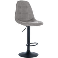 BARHOCKER Elmore 99-120x47x56 cm grau - Grau, Metall (47/99/56cm) - furnicato