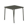 GARTEN-BEISTELLTISCH quadratisch - Metall - Anthrazitgrau - MIRMANDE von MYLIA - Anthrazit, Metall (45/45/41.5cm) - Vente-Unique